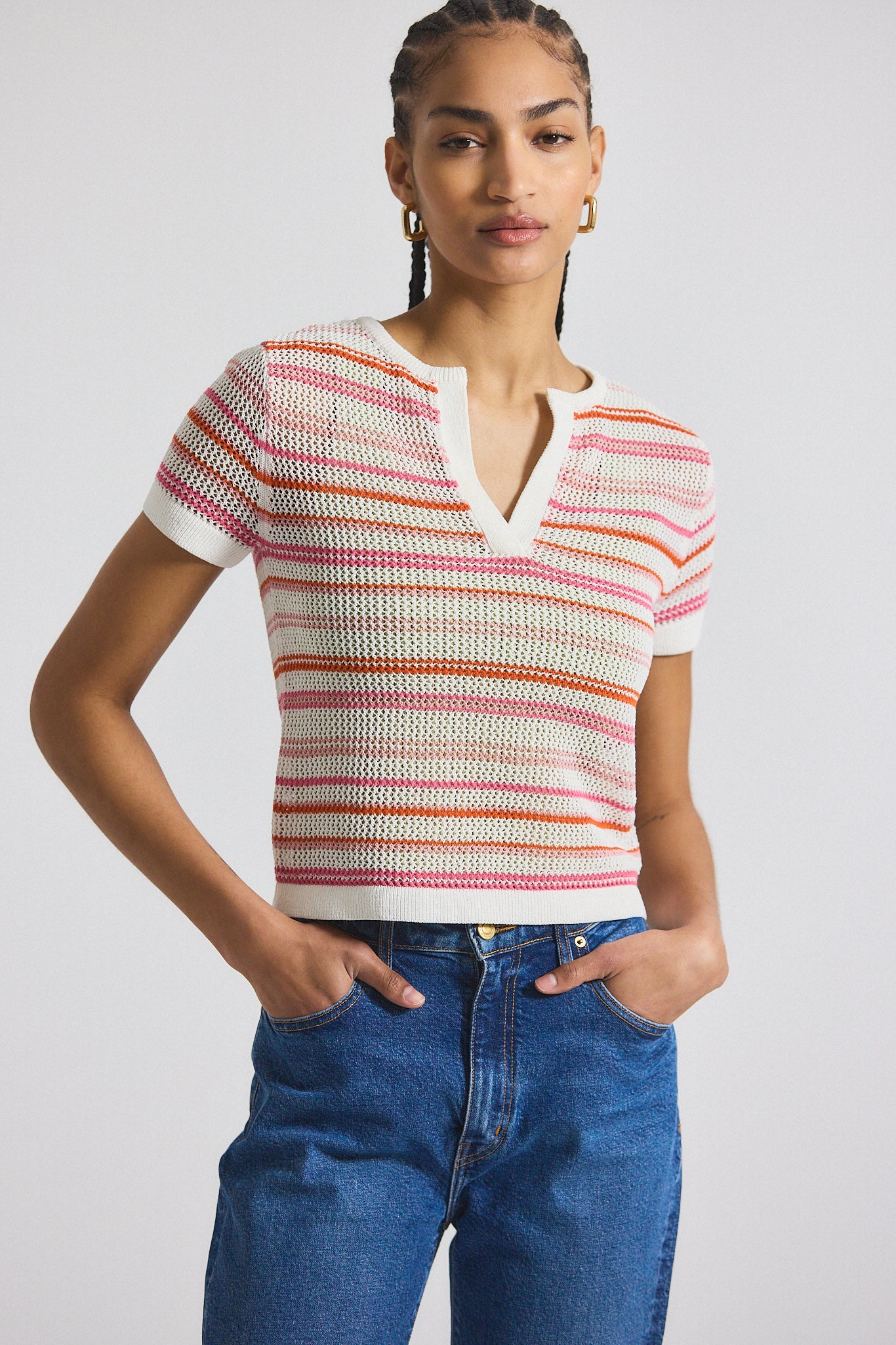 Floral Tie Neck Top by Derek Lam x RTR | Rent the Runway