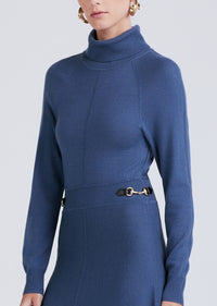 Slate Becky Raglan Horsebit Sweater Dress | Women's Dress by Derek Lam 10 Crosby