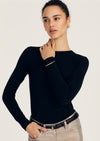 Alizee Long Sleeve Crew Neck Sweater |  Women's Sweater by Derek Lam 10 Crosby