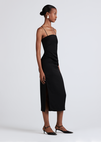 Black Harriet Strapless Midi Dress | Women's Dresses by Derek Lam 10 Crosby