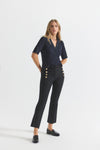 Robertson Crop Flare Trousers |  Women's Pants by Derek Lam 10 Crosby