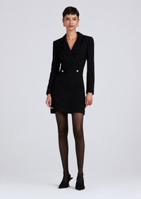 Black-Silver Kiana Blazer A-Line Mini Dress | Women's Pants by Derek Lam 10 Crosby