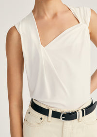 Alya Sleeveless Draped Top |  Women's Top by Derek Lam 10 Crosby