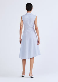 Smith Sleeveless Shirt Dress |  Women's Dress by Derek Lam 10 Crosby