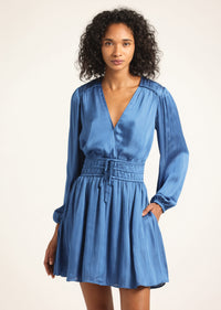 Wintery Sky Calanthe Long Sleeve Dress | Women's Dresses by Derek Lam 10 Crosby