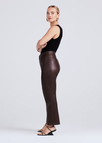 Chocolate Casimir Slim Zip Pants | Women's Pants by Derek Lam 10 Crosby