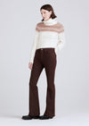 Crosby High Rise Flare Jeans - Chocolate Wash