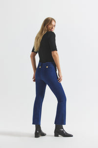 Robertson Crop Flare Jeans - Lexington Dark