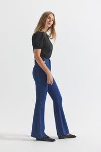  Dark Wash Robertson Flare Trousers | Women's Denim by Derek Lam 10 Crosby