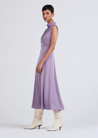 Dusk Tate Sleeveless Mock Neck Dress | Women's Dresses by Derek Lam 10 Crosby