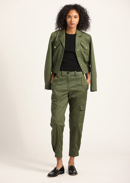 Elian Fatigue Utility Pant - Essentials | Derek Lam 10 Crosby