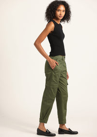 Fatigue Elian Satin Cargo Pant | Women's Pants by Derek Lam 10 Crosby