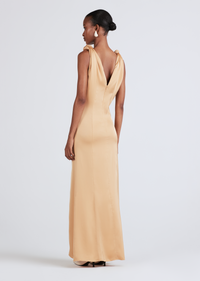Fawn Naiomy Knot Shoulder Maxi Dress | Women's Dress by Derek Lam 10 Crosby