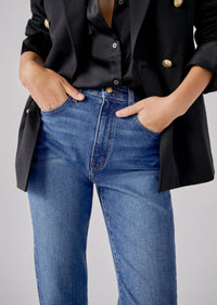 Mercer Frankie High Rise Straight Jeans | Women's Pants by Derek Lam 10 Crosby