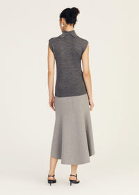 Contro Turtleneck Knit Vest |  Women's Top by Derek Lam 10 Crosby