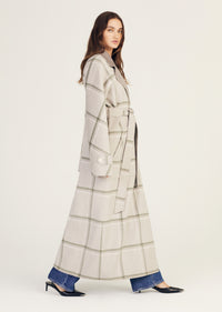 Leone Reversible Double Face Wool Coat |  Women's Jacket by Derek Lam 10 Crosby