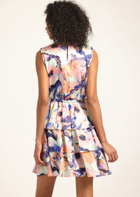 Seafoam Multi Ida Floral Print Dress | Women's Dresses by Derek Lam 10 Crosby