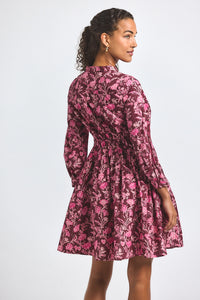 Bordeaux Multi Jessica Mini Dress | Women's Dresses by Derek Lam 10 Crosby
