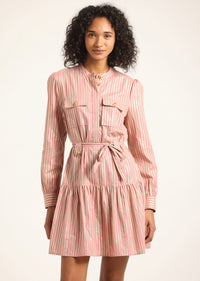 Rosewood-Gold Kayla Dress | Women's Dresses by Derek Lam 10 Crosby