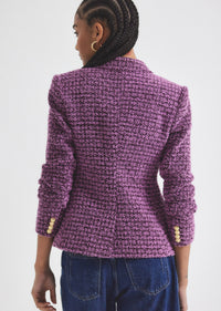 Lilac Wild Berry Ralph Jacket | Women's Jacket by Derek Lam 10 Crosby