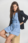 Skyler Lya Belted Denim Dress | Women's Dresses by Derek Lam 10 Crosby