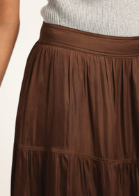 Espresso Lynne Skirt | Women's Skirts by Derek Lam 10 Crosby