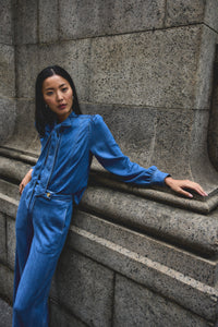 Keri Wash Majah Tencel Denim Blouse | Women's Top by Derek Lam 10 Crosby