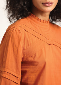 Cinnamon Marlowe Long Sleeve Blouse | Women's Top by Derek Lam 10 Crosby