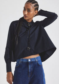 Midnight Aria Shirt |  Women's Top by Derek Lam 10 Crosby