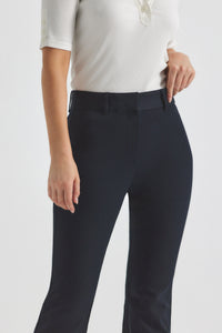 Midnight Crosby Crop Flare Trouser | Women's Pants by Derek Lam 10 Crosby