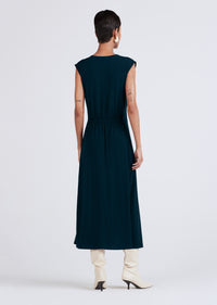 Midnight Lea Sleeveless Front Midi Dress | Women's Dresses by Derek Lam 10 Crosby