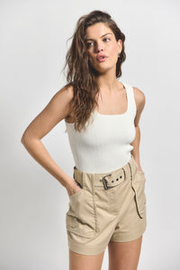 Safari Monterey Short | Women's Shorts by Derek Lam 10 Crosby