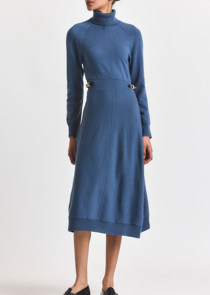 Derek Lam 10 Crosby Becky Horsebit Wool Sweaterdress