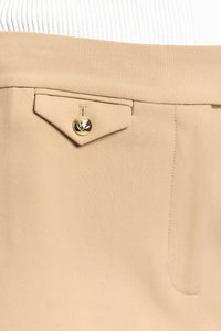 Camel Nicolette Midi Skirt | Women's Skirts by Derek Lam 10 Crosby