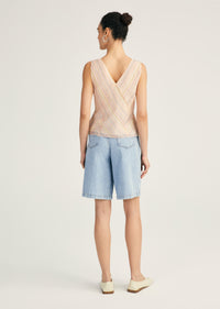 Alix Sleeveless V-Neck Top |  Women's Top by Derek Lam 10 Crosby