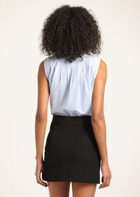Black Reyna Mini Skirt | Women's Skirts by Derek Lam 10 Crosby