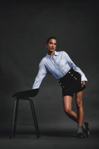 Black Reyna Mini Skirt | Women's Skirts by Derek Lam 10 Crosby