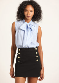 Black Reyna Mini Skirt | Women's Skirts by Derek Lam 10 Crosby