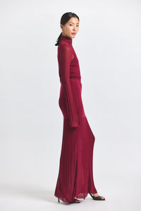 Carmine Romina Sheer Knit Layered Skirt | Women's Skirts by Derek Lam 10 Crosby