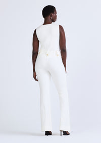 Soft White Robertson Flare Trouser | Women's Pant by Derek Lam 10 Crosby