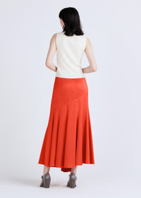 Paulette Flared Midi Skirt | Womens Skirts by Derek Lam 10 Crosby