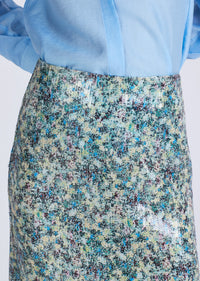 Alissa Sequin Midi Skirt |  Women's Skirt by Derek Lam 10 Crosby