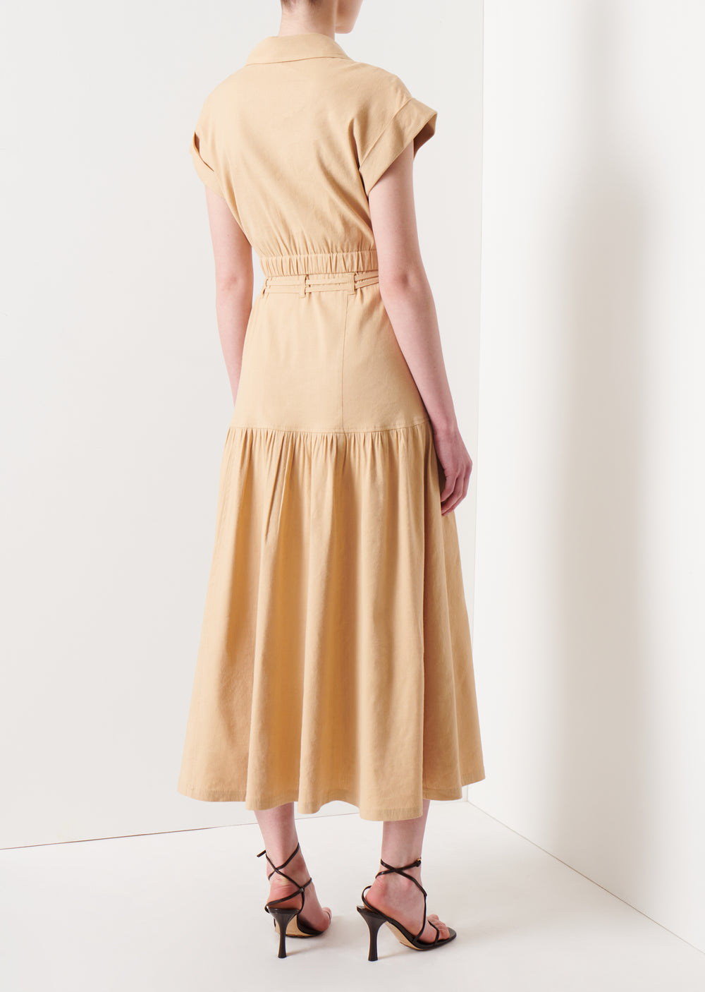 Charlene Cut-Out Shirt Dress | Derek Lam 10 Crosby