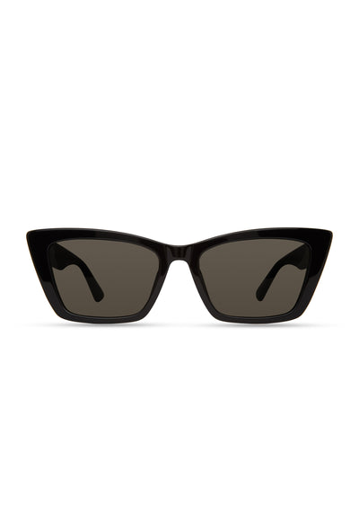 Black-Grey Shay Square Cat Eye Sunglasses - Women's Sunglasses by Derek Lam 10 Crosby