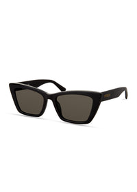 Black-Grey Shay Square Cat Eye Sunglasses - Women's Sunglasses by Derek Lam 10 Crosby