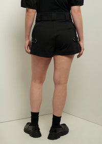 Black Monterey Belted Short | Women's Short by Derek Lam 10 Crosby