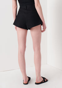 Black Vadella A-Line Shorts | Women's Shorts by Derek Lam 10 Crosby