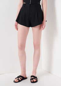 Black Vadella A-Line Shorts | Women's Shorts by Derek Lam 10 Crosby