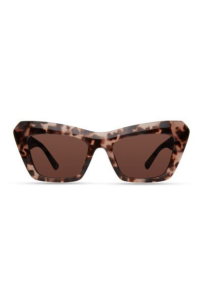 Blush Tortoise-Gold Brown Prisha Cat Eye Sunglasses - Women's Sunglasses by Derek Lam 10 Crosby
