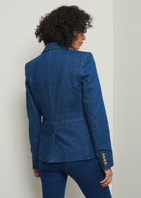 Dark Wash Keith Utility Jacket | Women's Denim Jacket by Derek Lam 10 Crosby